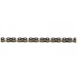 Comparateur de prix : Izumi Silver/Black Chaîne Standard 1/8 x 1/2 (116 maillons) Mixte, Argent/Noir, Taille Unique