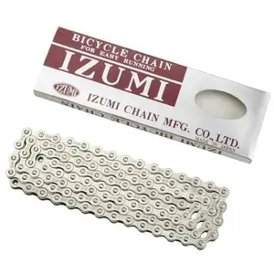 Comparateur de prix : Izumi Track/Fixed Silver Chaîne Standard 1/8 x 1/2 (116 maillons) Mixte, Argenté, Taille Unique