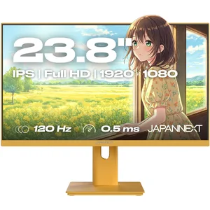 Ecran PC Gamer JAPANNEXT JN IPS238G120F HSP Jaune 24'' pas cher
