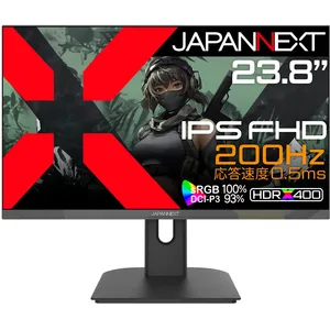 Moniteur JAPANNEXT JN-IPS238FHD200F-HSP-Cam 23,8" Full HD 200Hz IPS G-Sync FreeSync pas cher