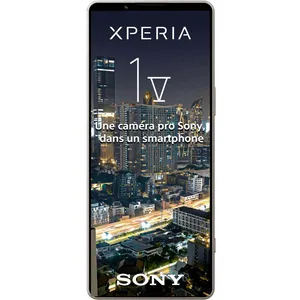 Smartphone Sony Xperia 1 V 6,5" 5G Double SIM 256 Go Argent platine pas cher