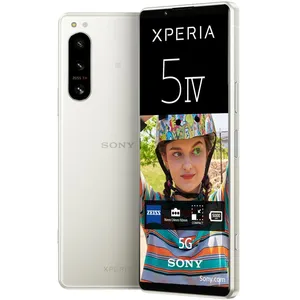 Sony Xperia 5 IV 15,5 cm (6.1") Double SIM Android 12 5G USB Type-C 8 Go 128 Go 5000 mAh Blanc pas cher
