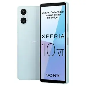 Sony Xperia 10 VI 5G 15,5 cm (6.1") Double SIM Android 14 8 Go 128 Go 5000 mAh Bleu pas cher