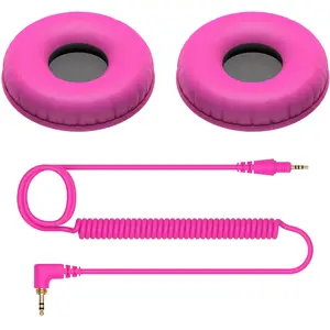 Pioneer HC-CP08 HDJ-CUE1-HDJ-CUE1BT Pink Oreillettes pour casque pas cher
