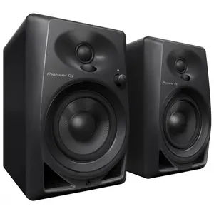Pioneer dj enceinte bibliothèque blanc dm-40 black pas cher