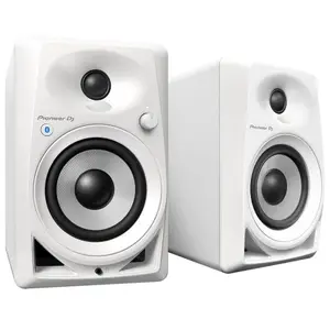 Pioneer DJ DM-40BT-W Bluetooth Studio Monitors, White pas cher