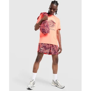 ASICS Short Fujitrail - Rouge, Rouge L pas cher