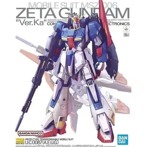 Comparateur de prix : Bandai Namco Maquette Gundam - Zeta Gundam Ver.Ka Gunpla Mg 1/100 18cm