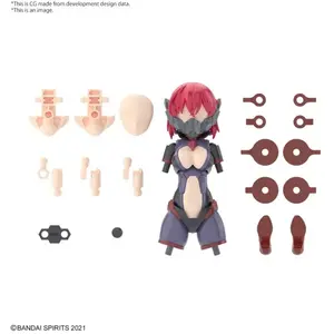 Gunpla 30MS OPT PARTS SET 6 CHASER COSTUME CLR - Bandai Gunpla - 215002 pas cher