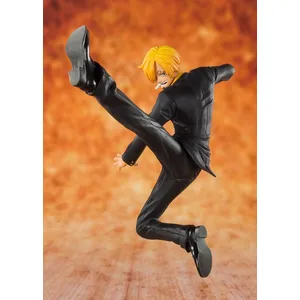 One Piece - Statuette FiguartsZERO Black Leg Sanji 13 cm pas cher