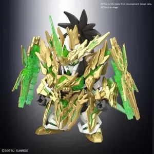 Gunpla Gundam: SD Sangoku Soketsuden Long Xian Liu Bei Unicorn Gundam Model Kit  - Bandai Gunpla  - BANPMK58879 