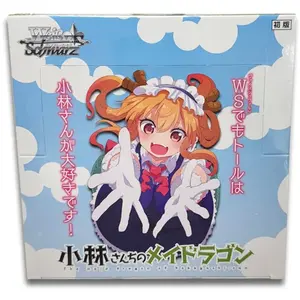 Comparateur de prix : Weiss Schwarz Miss Kobayashi Dragon Maid - Display De 16 Boosters (Bushiroad)