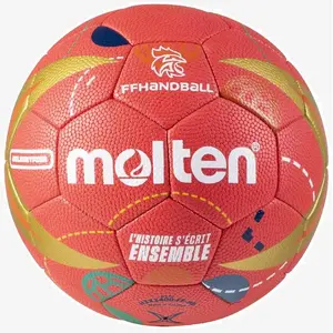 Comparateur de prix : Ballon De Handball Molten Hx3400 Rouge T3