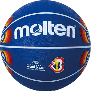 Molten B7C1600-M3P REPLIKA BASKETBALL WORLD CUP 2023 bleu T7 pas cher