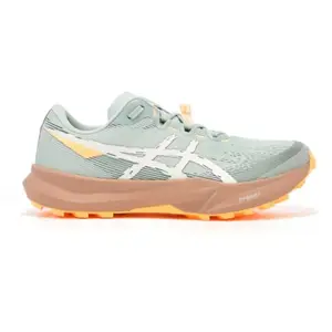 Chaussures ASICS FUJI LITE 6 bleu marron orange femme - 40.5 pas cher