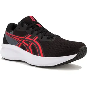 ASICS Homme Patriot 14 Sneaker, Black Flash Red, 46 EU pas cher