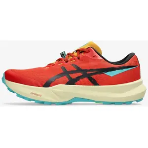 ASICS Fuji Lite 6 Chaussure Trail Hommes - Rouge , Noir, Pointure 46 pas cher
