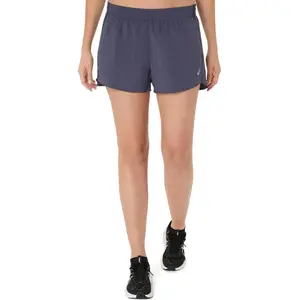 ASICS Core 4in Short De Running Femmes - Bleu Gris, Taille XL pas cher