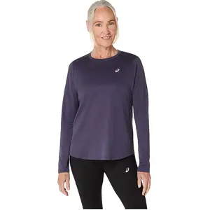 Comparateur de prix : ASICS Core Longsleeve Maillot De Course Femmes - Bleu Gris, Taille M