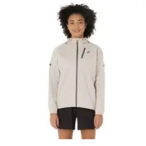 Comparateur de prix : ASICS Fujitrail Elite Waterproof Veste Running Femmes-Beige, Taille L