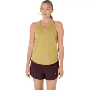 ASICS Road Tank Maillot De Course Femmes - Jaune Lemon, Taille MVendu pardeporvillage