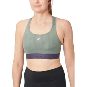 ASICS Road Compression Soutien-gorge sport Femmes-bleu, bleu, Taille M pas cher