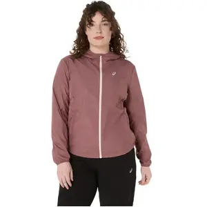 ASICS Core Jacket Veste Running Femmes - Rouge, Taille L pas cher