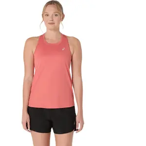 ASICS Core Tank Maillot De Course Femmes - Pink, Taille M pas cher