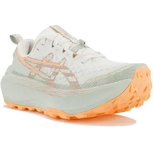 Chaussures ASICS Trabuco Max 4 gris orange femme - 35.5 pas cher