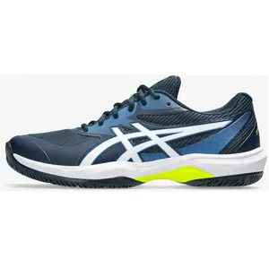 Chaussures de tennis homme Multicourt - Asics Gel Game FF bleu blanc jaune - ASICS pas cher