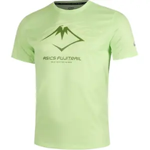 Asics T-shirt à Manches Courtes Fujitrail Logo pas cher