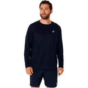 ASICS Core Maillot de course Hommes-bleu foncé, Taille XS pas cher