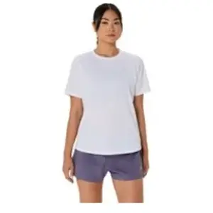 Comparateur de prix : Maillot manches courtes asics core run blanc femme