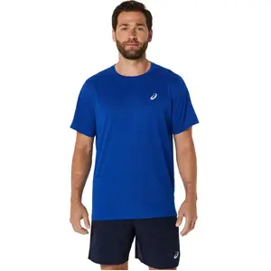 Comparateur de prix : T-shirt ASICS Core manche courte bleu électrique - S