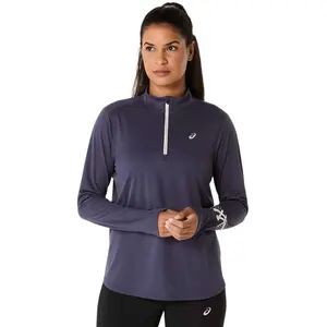 Asics T-shirt à Manches Longues Avec Demi-zip Icon pas cher
