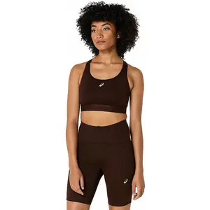ASICS Road Compression Soutien-gorge Sport Femmes - Marron, Taille S pas cher