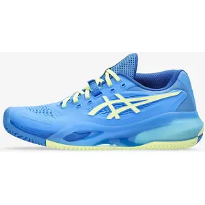 Chaussures de tennis Femme Terre Battue - Asics Gel Resolution X Bleu Jaune - ASICS pas cher