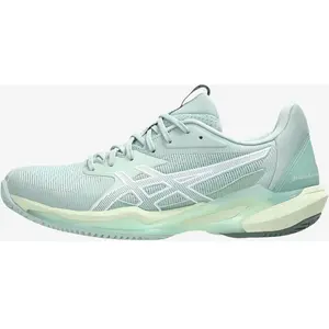 ASICS Chaussure de Tennis Femme Terre Battue Gel Solution Speed FF 3 - Vert ... pas cher