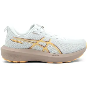 Chaussures ASICS GT-1000 14 blanc orange marron femme - 39 pas cher