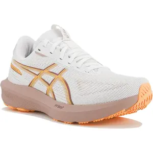 Chaussures ASICS GT-1000 14 blanc orange marron femme - 38 pas cher