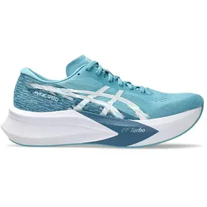 Chaussures ASICS Magic Speed 4 bleu ciel blanc - 41.5 pas cher