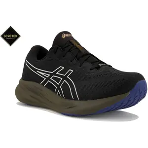 ASICS Homme Gel-Pulse 15 GTX Sneaker, Black Brown Stone, 46 EU pas cher