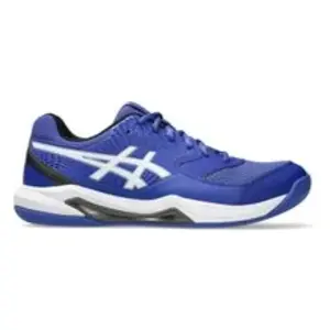 Chaussures de Tennis moquette homme - Gel Dedicate 8 bleu blanc - ASICS pas cher
