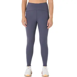 Asics Road Winter High Waist vêtement running femme Bleu L pas cher
