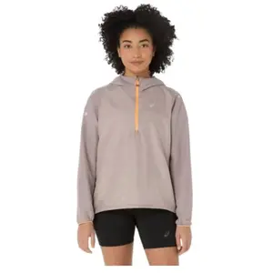 ASICS Fujitrail Packable Veste Running Femmes - Gris, Taille L pas cher