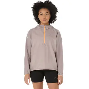 ASICS Fujitrail Packable Veste Running Femmes - Gris, Taille S pas cher