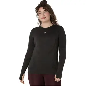 Comparateur de prix : T-shirt ASICS Road Seamless manches longues noir femme - L