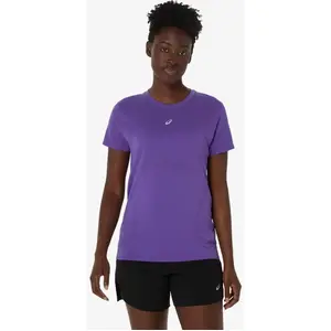T-shirt ASICS Road Seamless manches courtes violet femme - XL pas cher