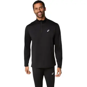 ASICS Core Winter 1/2 Zip Maillot De Course Hommes-Noir, Taille XXL pas cher