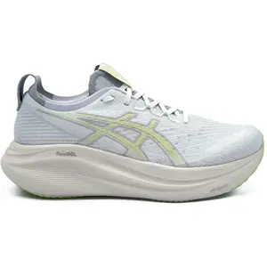 Chaussures ASICS GEL-Nimbus 27 blanc jaune - 46.5 pas cher